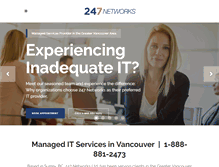 Tablet Screenshot of 247networks.ca